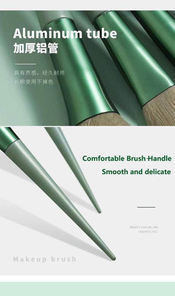 WANTER 13 Pcs Makeup Brushes Set Soft hair Loose Powder Eyeshadow Concealer Contour Eyeliner Brush Foundation Makeup Brush Beauty Cosmetic tools