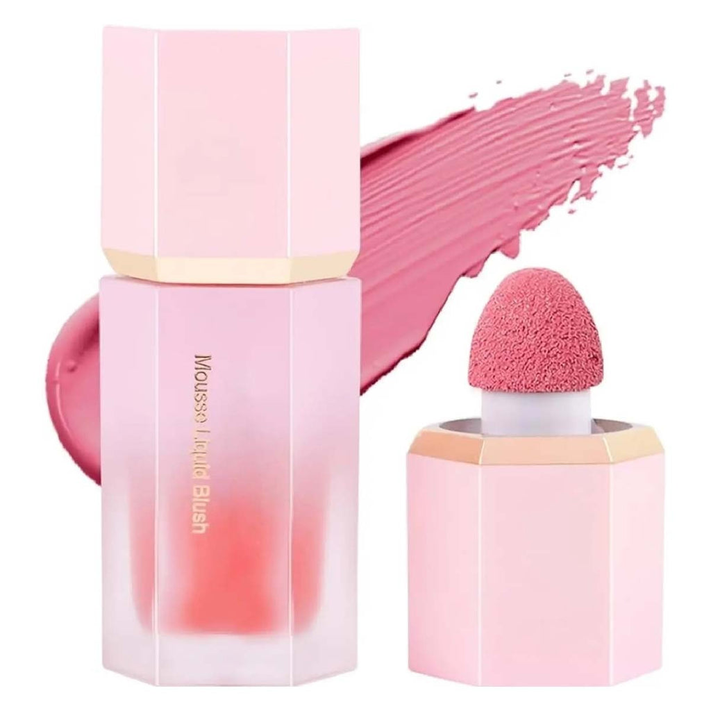 Beautious Pack of 2 combo Air Cushion Liquid Blush Natural Long Lasting Matte Cheek Liquid Blusher Makeup