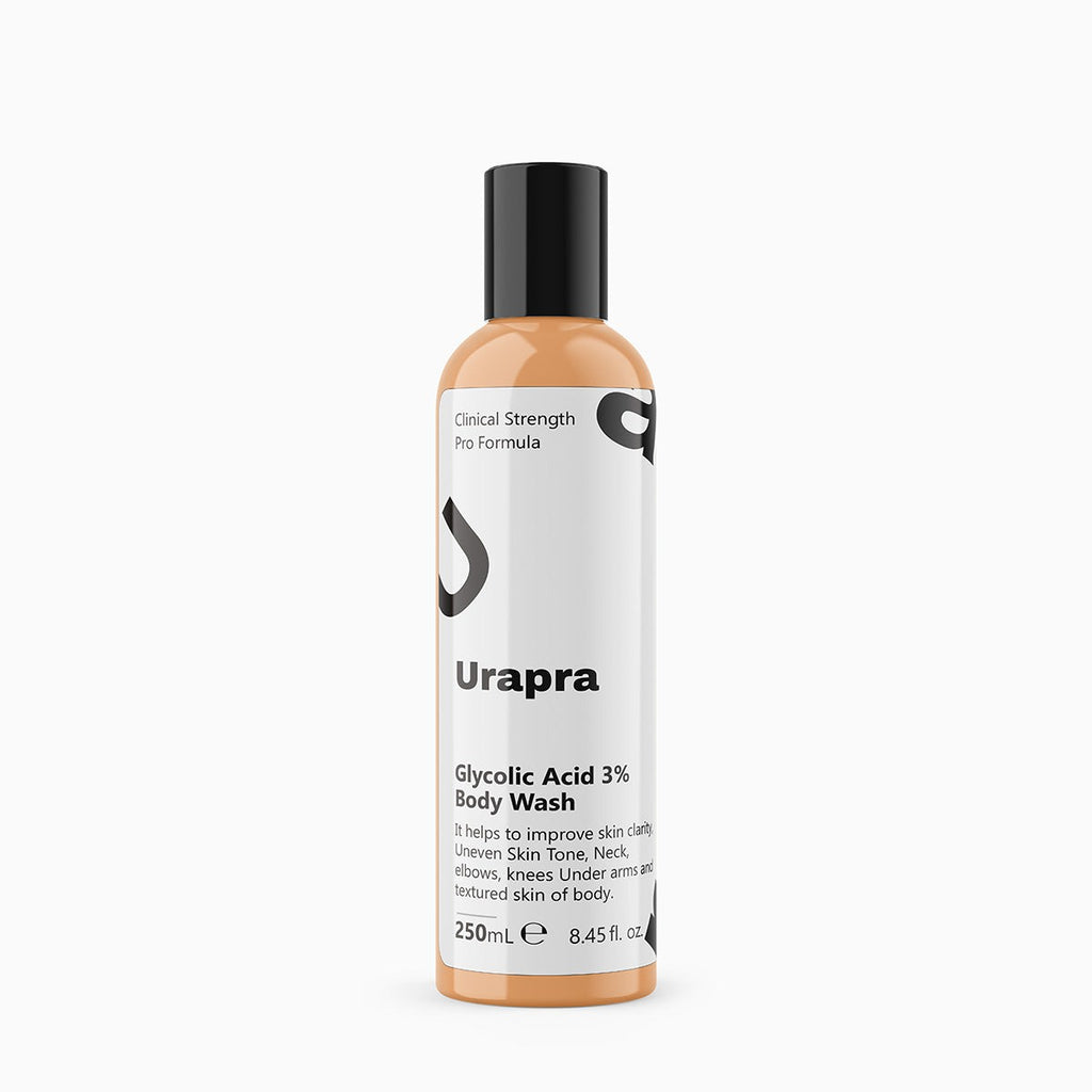 urapra glycolic acid body wash