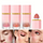 Beautious Pack of 2 combo Air Cushion Liquid Blush Natural Long Lasting Matte Cheek Liquid Blusher Makeup