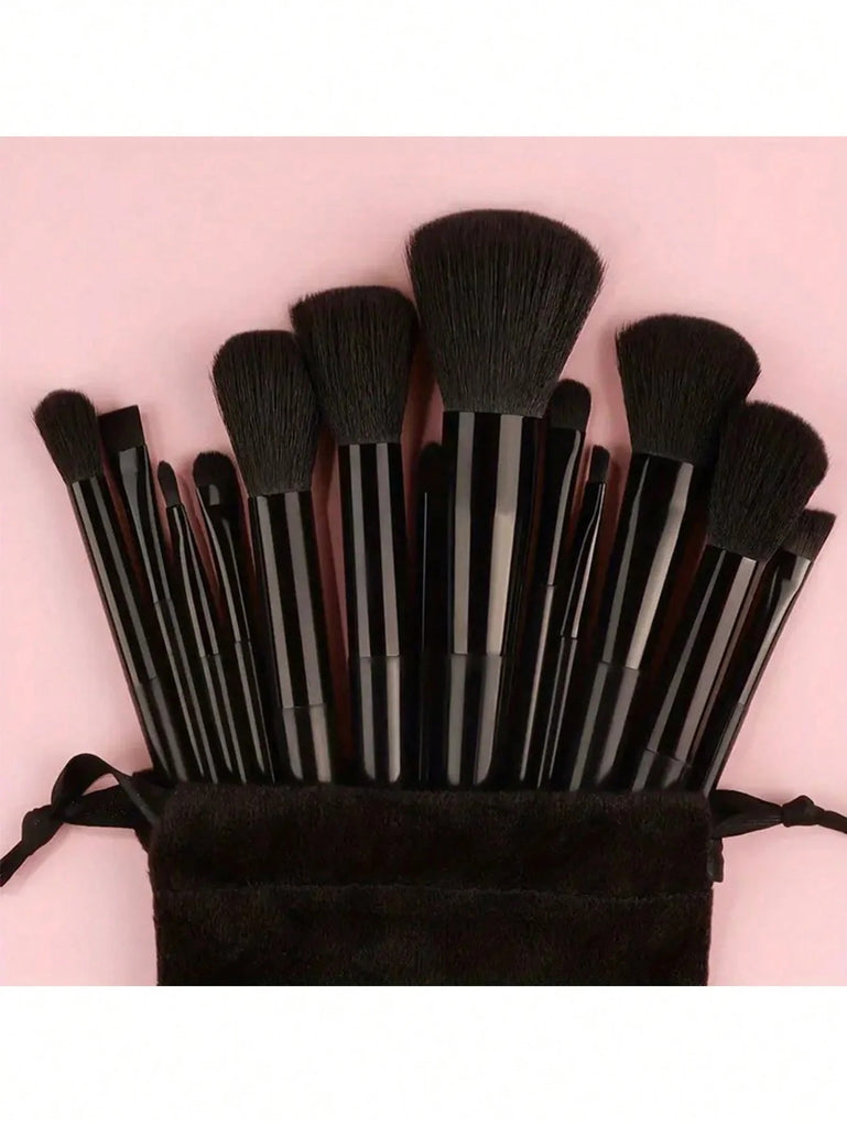 WANTER 13 Pcs Makeup Brushes Set Soft hair Loose Powder Eyeshadow Concealer Contour Eyeliner Brush Foundation Makeup Brush Beauty Cosmetic tools